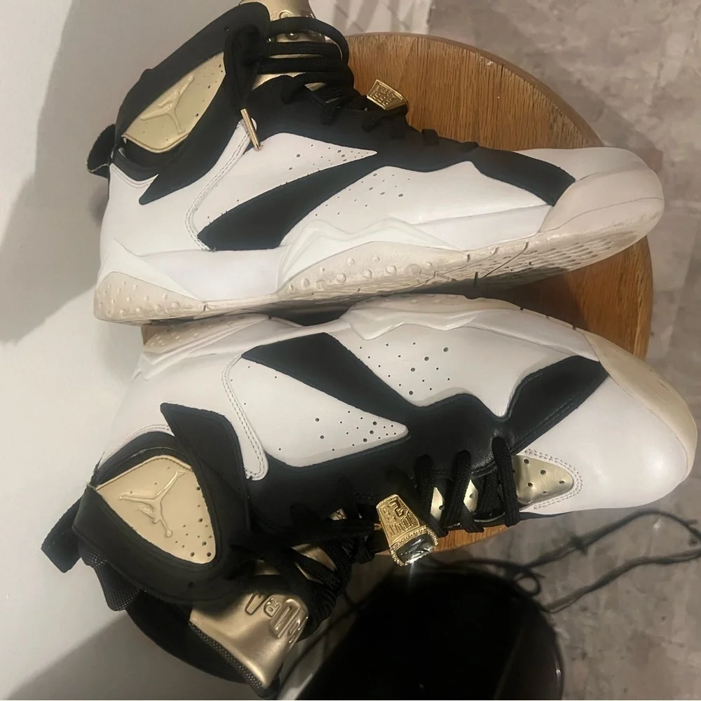 Air Jordan Nike Retro 7 Champaign men size 13
